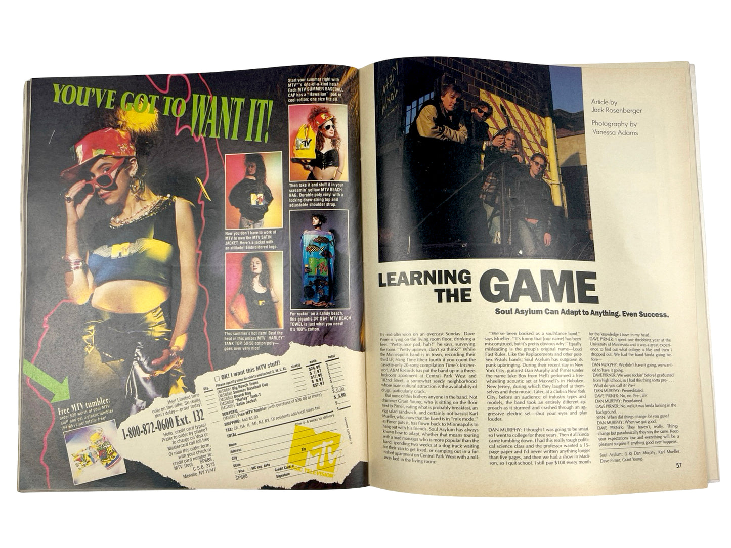 Morrissey Spin Magazine June 1988