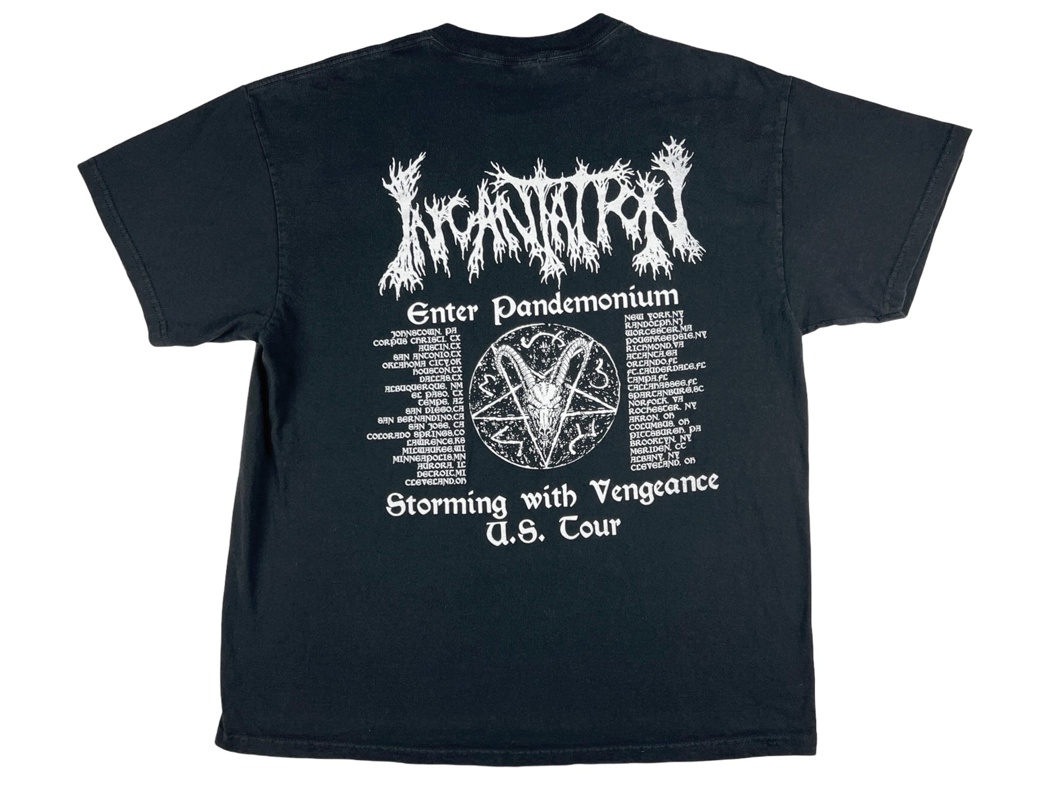 Incantation 'The Infernal Storm' Tour T-Shirt