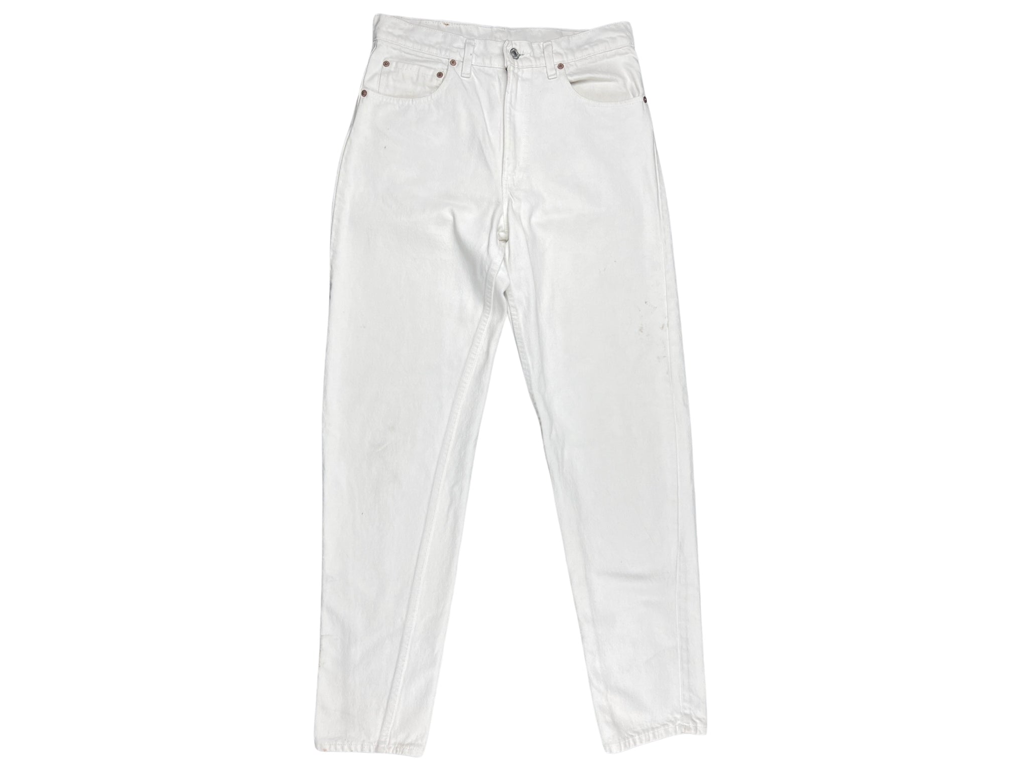 Levi's 550 White Jeans (31" x  33")