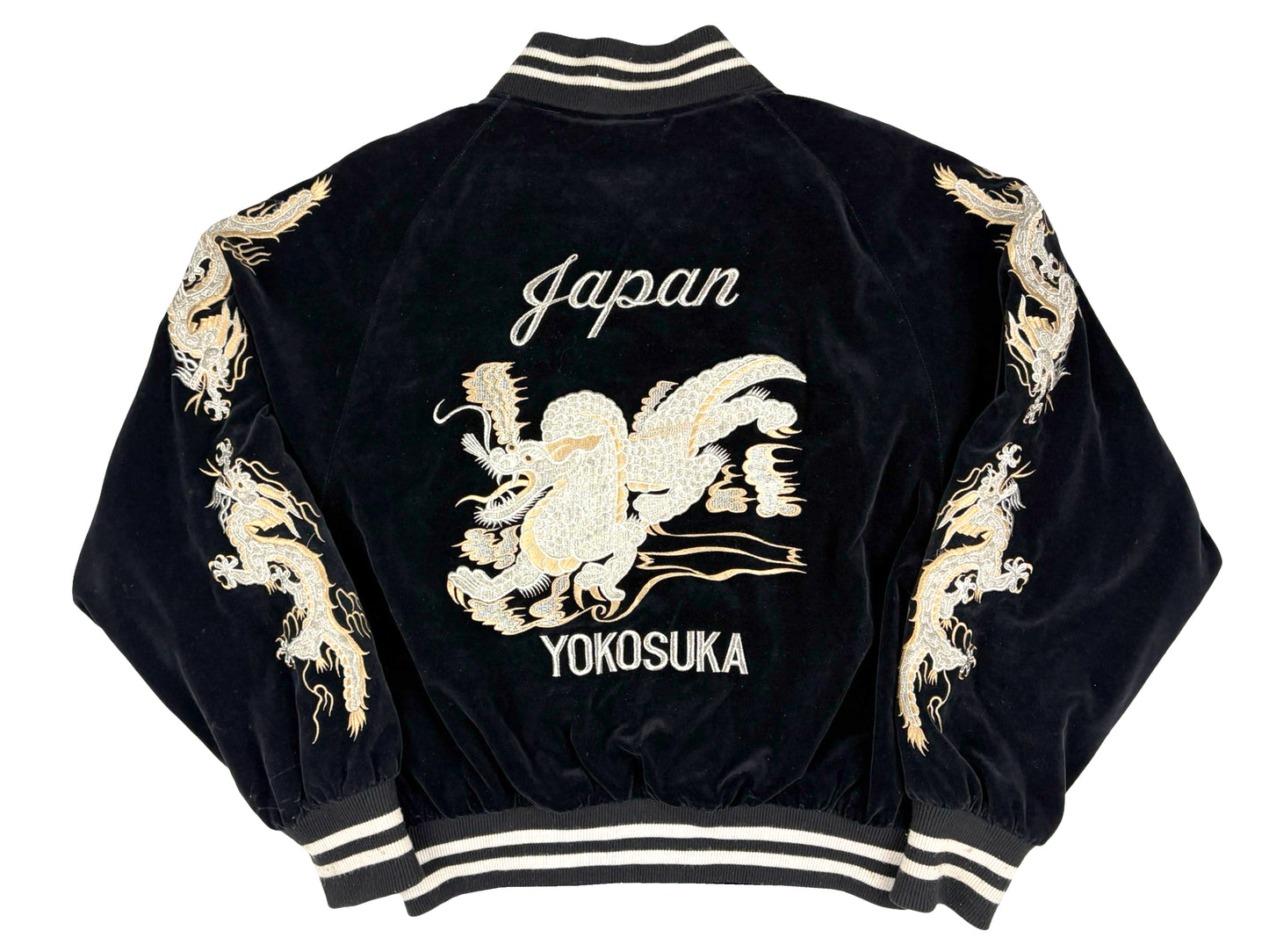 Vintage Japan Yokosuka Embroidered Souvenir Jacket