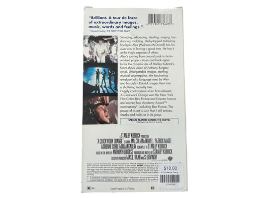 A Clockwork Orange VHS