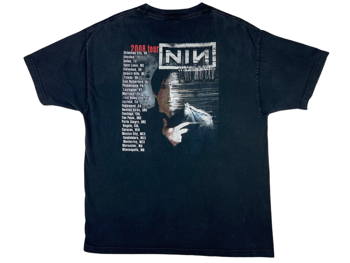 Nine Inch Nails 2008 Tour T-Shirt