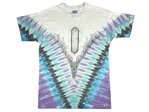 Liquid Blue Crystal Tie-Dye T-Shirt