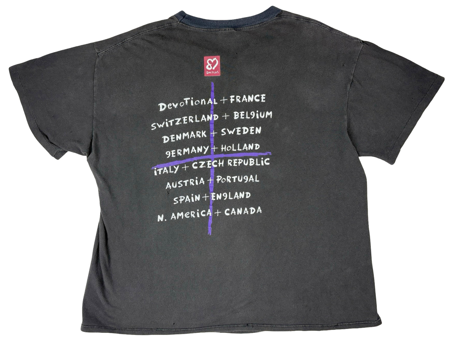 Vintage Depeche Mode 'Devotional' Tour 1993 T-Shirt