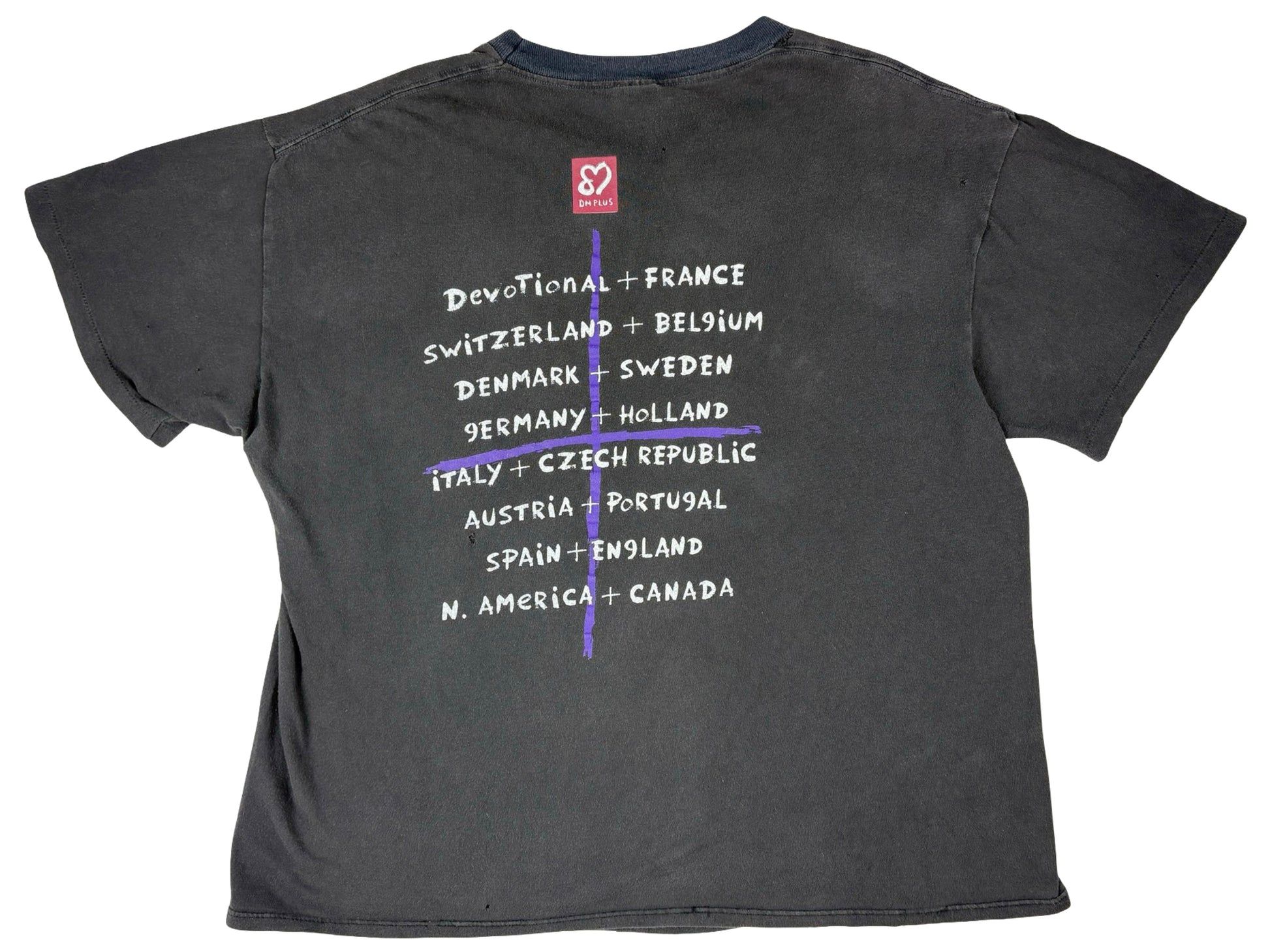 Vintage Depeche Mode 'Devotional' Tour 1993 T-Shirt