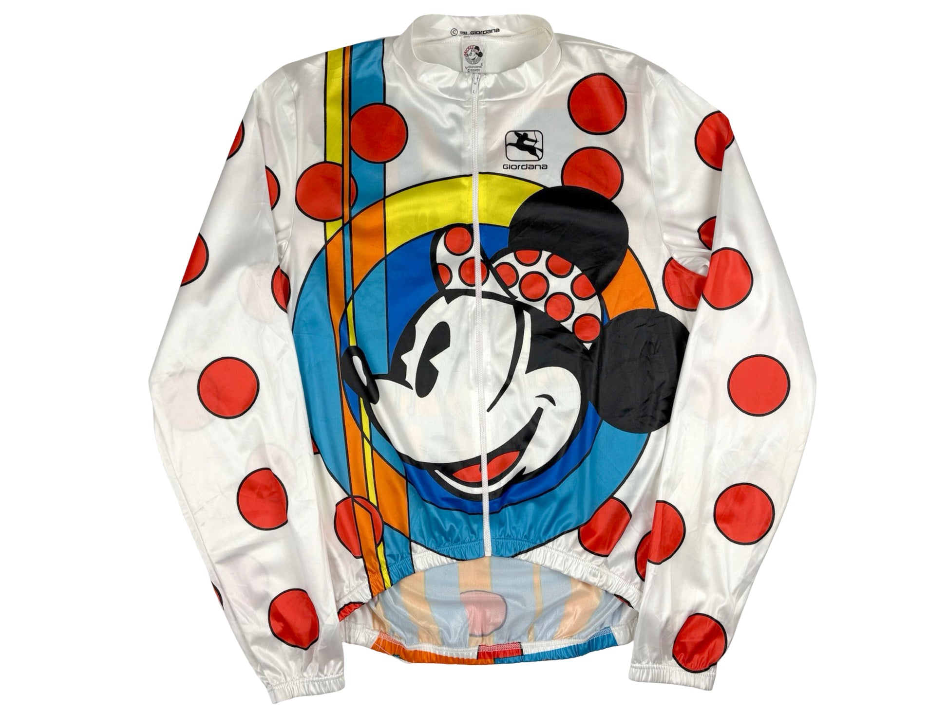 Vintage Giordana Mickey Mouse Cycling Shirt