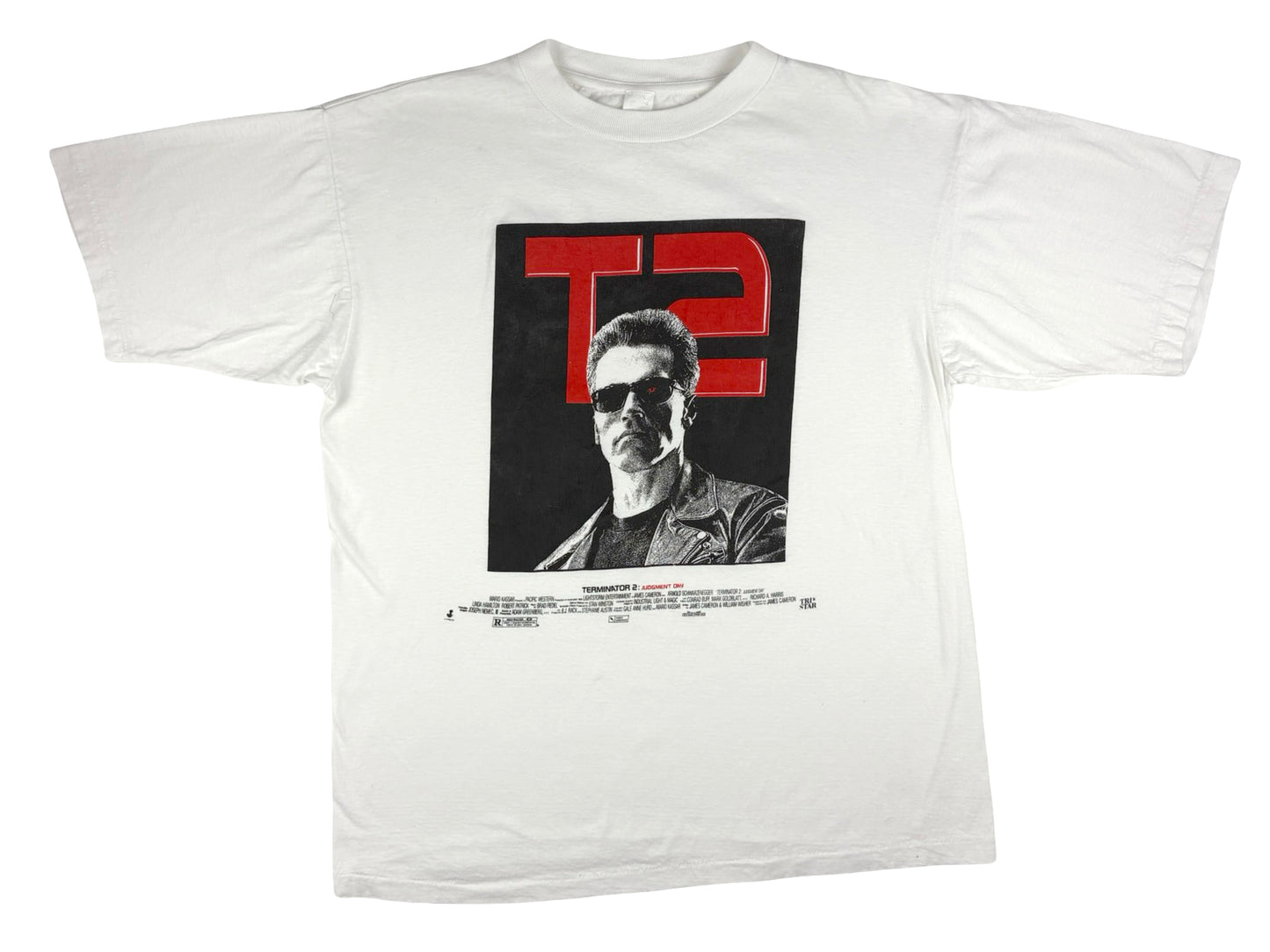 Vintage Terminator 2 White T-Shirt