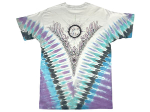 Liquid Blue Crystal Tie-Dye T-Shirt