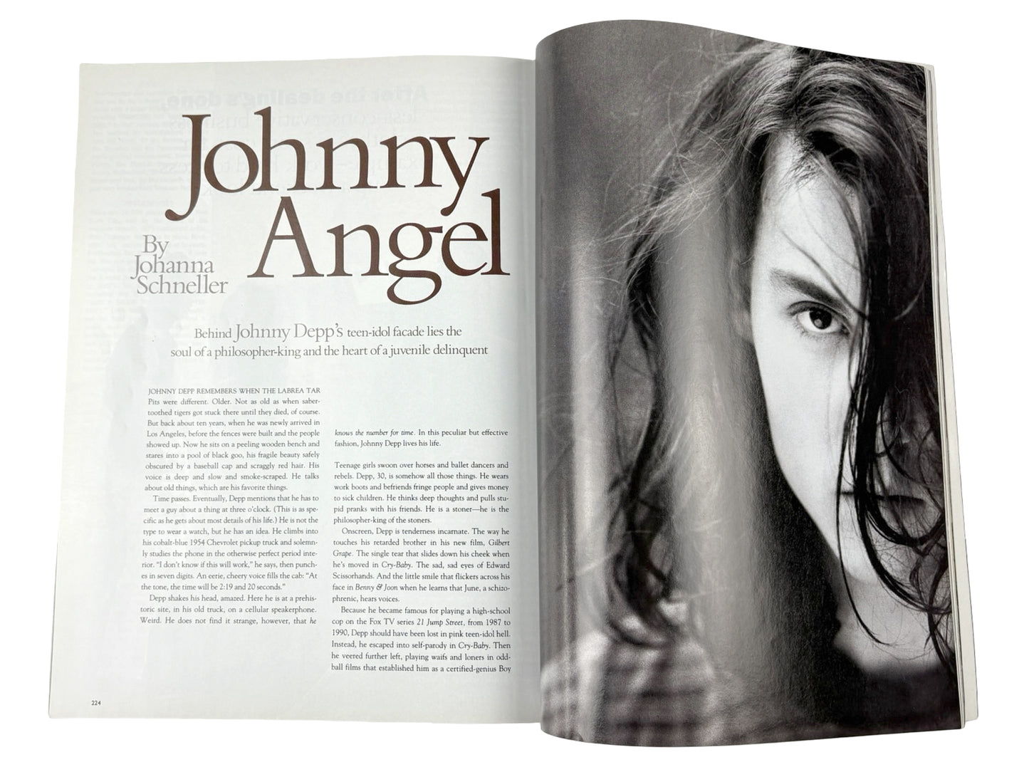 GQ Magazine October 1993 Johnny Depp