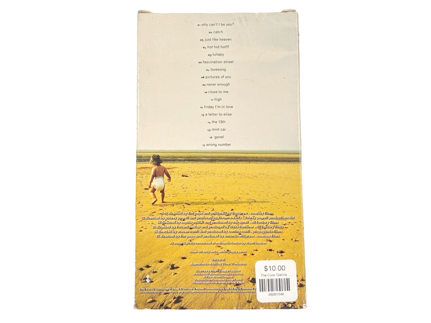 The Cure 'Galore' VHS