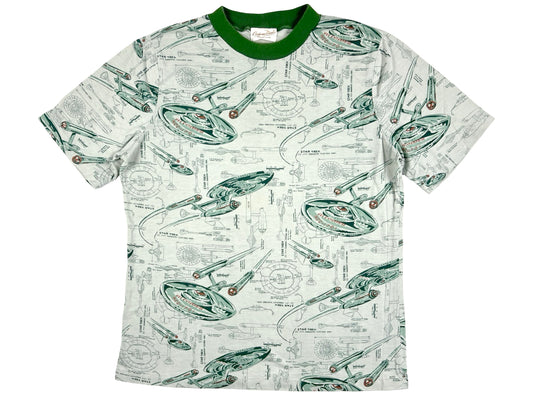 Star Trek USS Enterprise Ringer T-Shirt