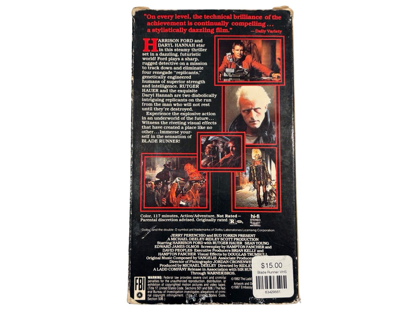 Blade Runner VHS