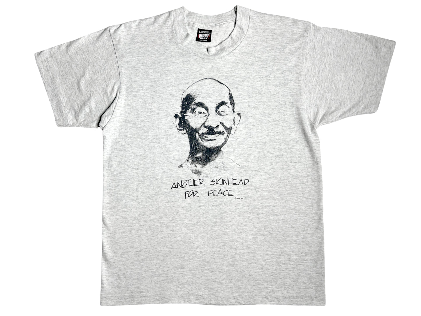 Mahatma Ghandi Another Skinhead For Peace T-Shirt