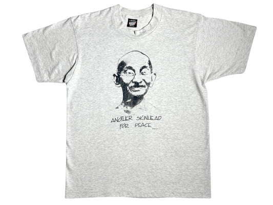 Vintage Mahatma Ghandi Another Skinhead For Peace T-Shirt