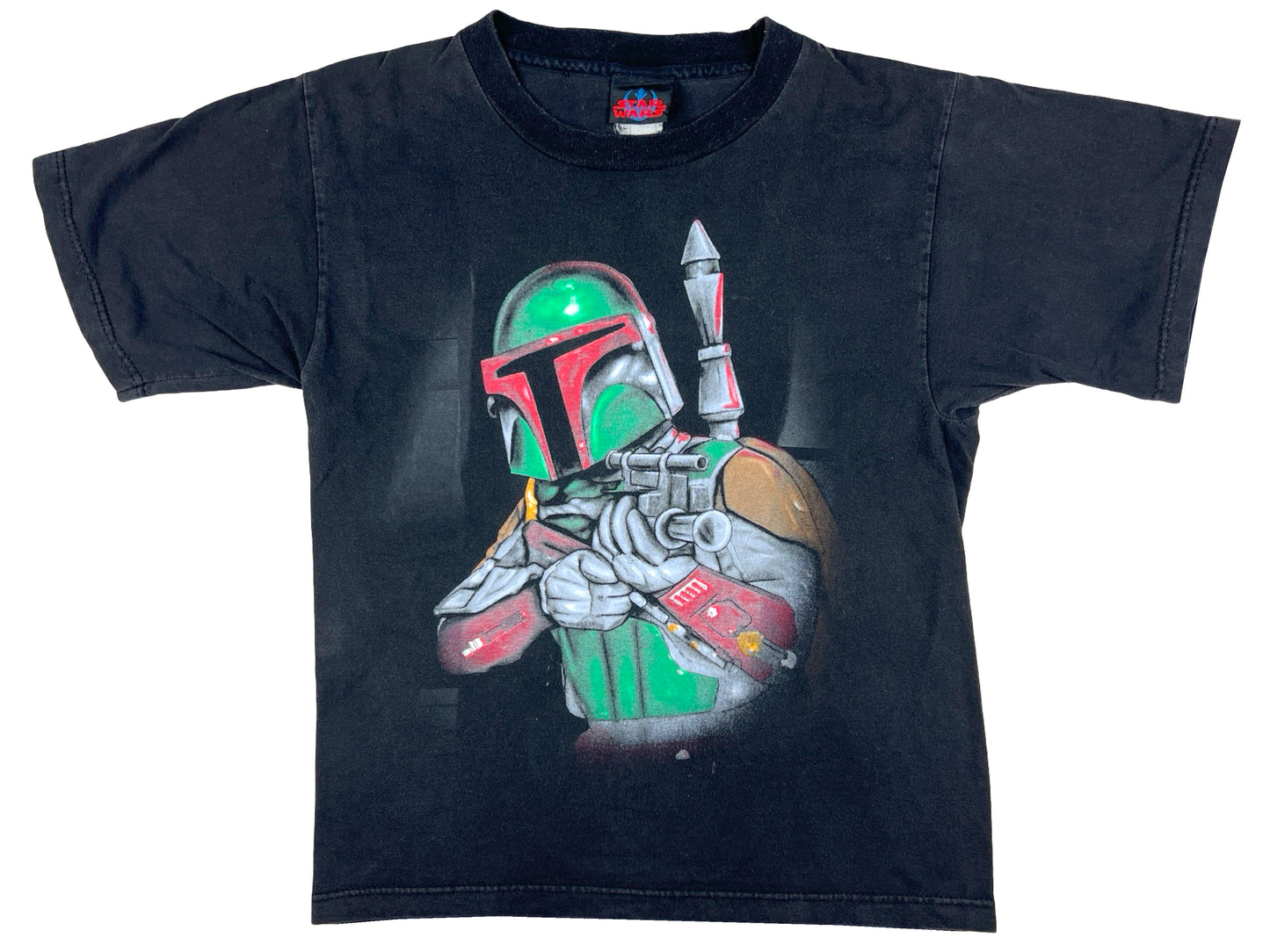 Vintage Star Wars Boba Fett Black T-Shirt