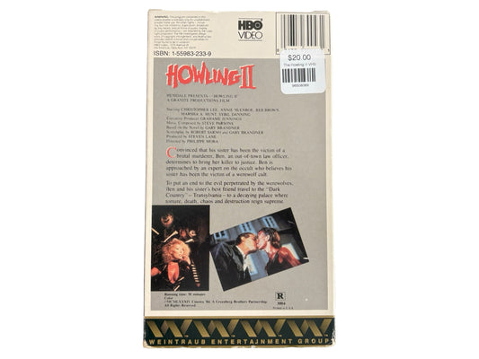 The Howling II VHS