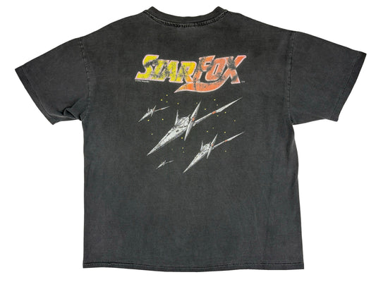 Vintage Star Fox x Super FX Nintendo Black T-Shirt
