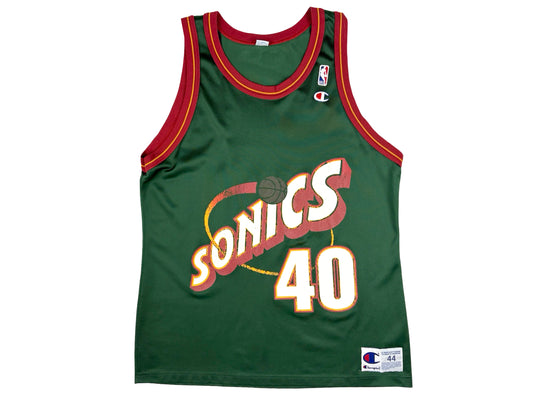 Vintage Champion Seattle Super Sonics Shawn Kemp Jersey