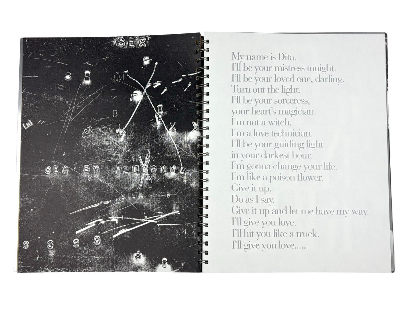 Madonna Sex Book