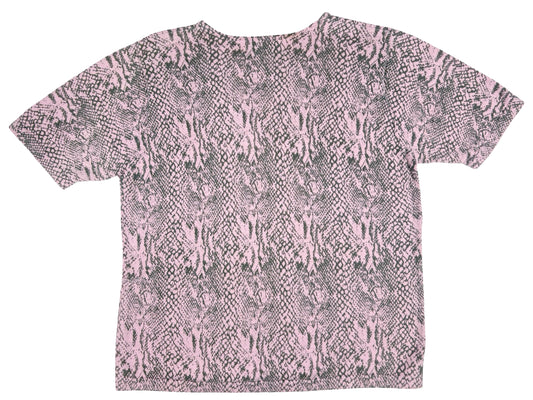 Cathy Daniels Pink Snake Skin T-Shirt