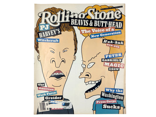 Rolling Stone Magazine Beavis & Butthead