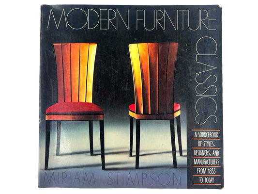 Vintage Modern Furniture Classics Book