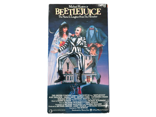 Beetlejuice VHS