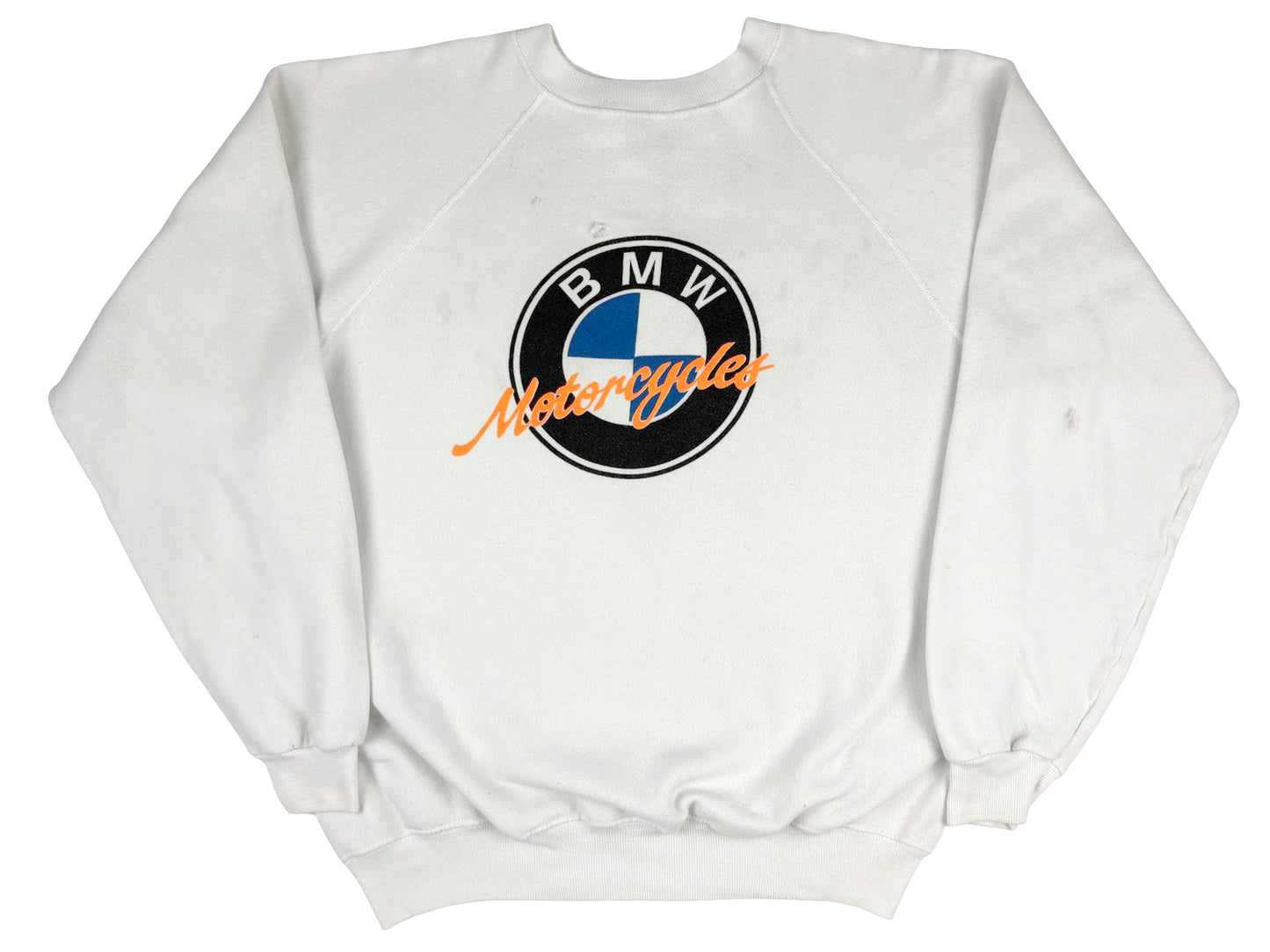 Vintage BMW Motorcycles White Sweatshirt