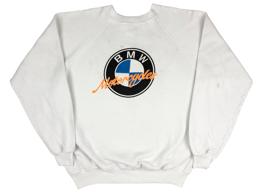 Vintage BMW Motorcycles White Sweatshirt