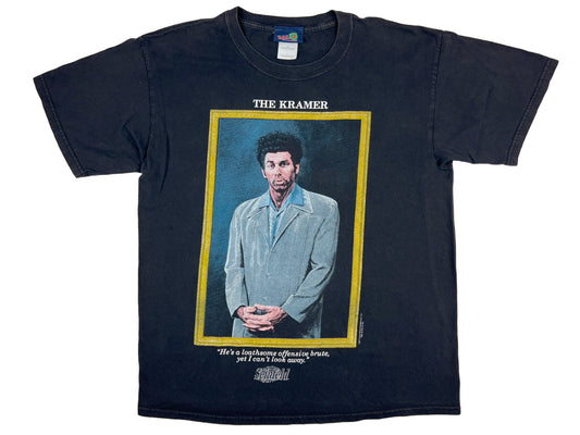 Vintage Seinfeld 'The Kramer' Black T-Shirt