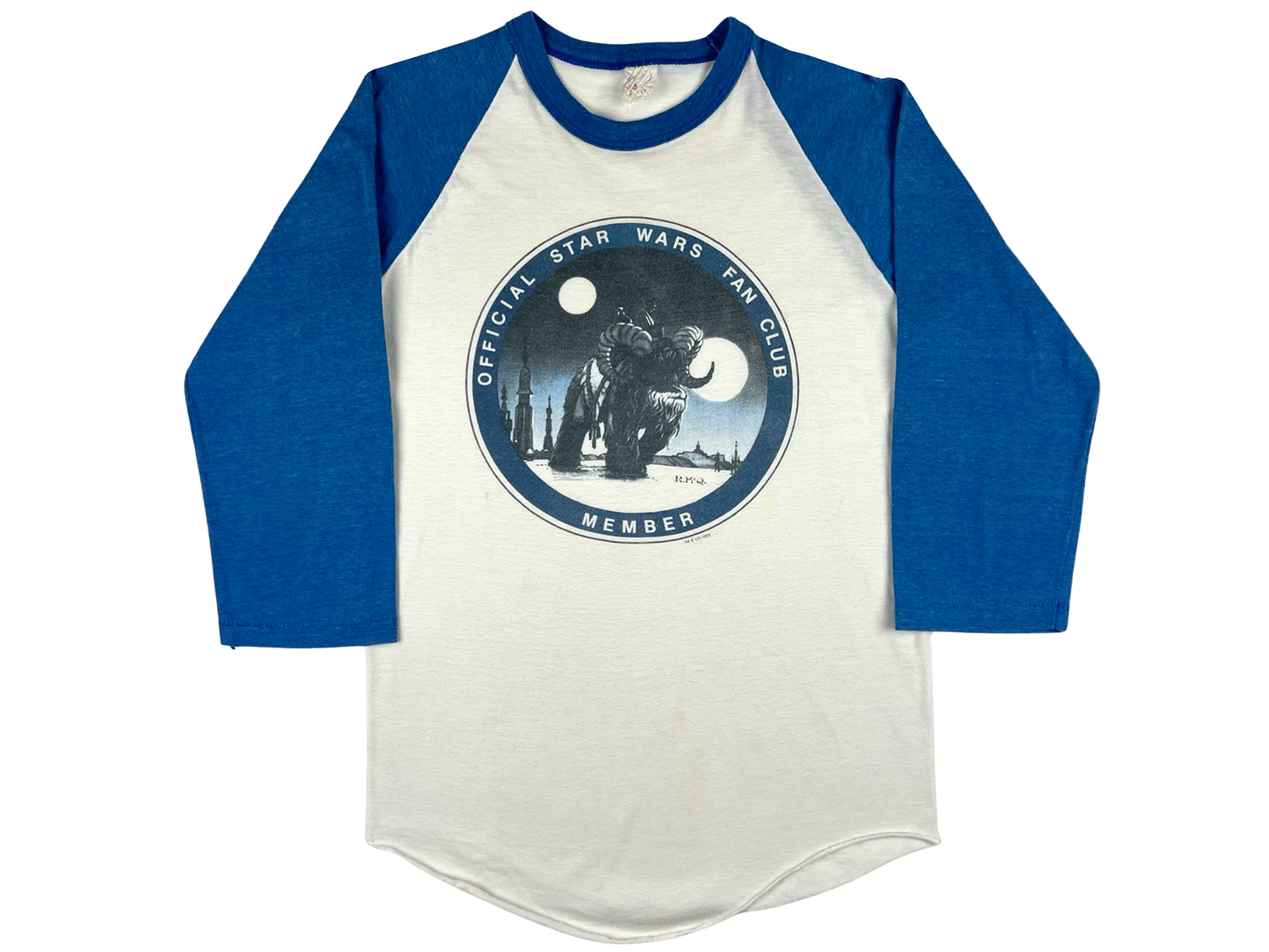 Vintage Star Wars Official Fan Club Raglan T-Shirt