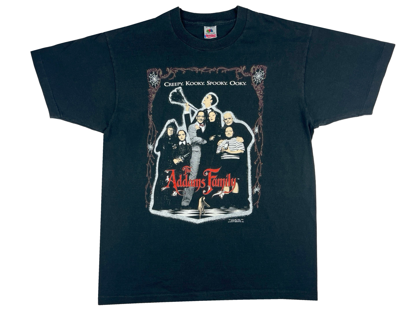 Vintage The Addams Family Movie Black T-Shirt
