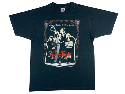 Vintage The Addams Family Movie Black T-Shirt