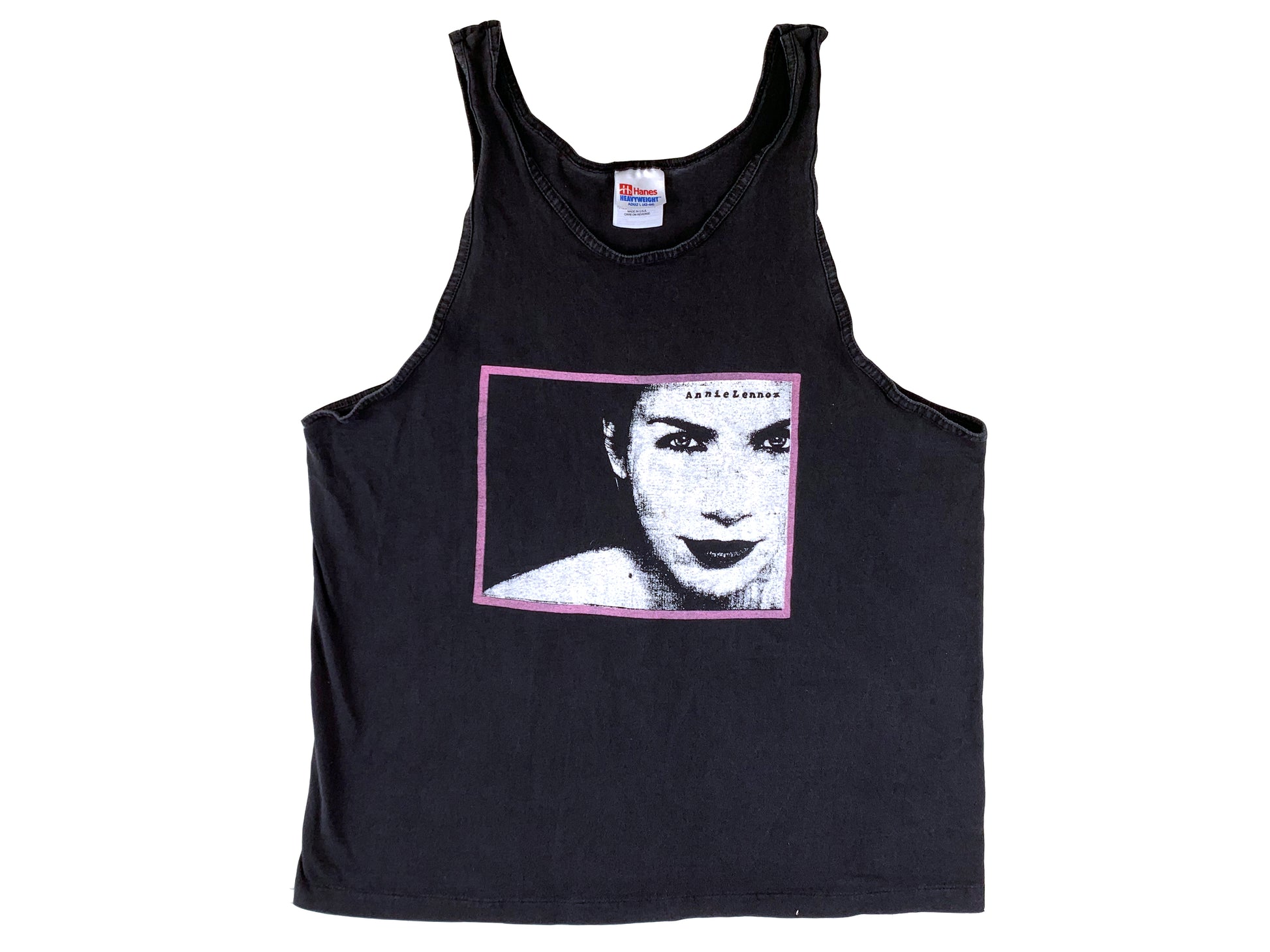 Vintage Annie Lennox Central Park 1995 Black Tank Top