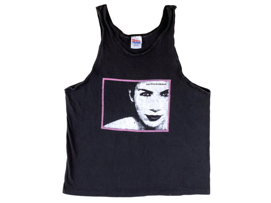 Vintage Annie Lennox Central Park 1995 Black Tank Top