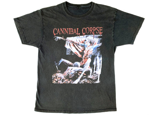 Cannibal Corpse 'Tomb of the Mutilated' Black T-Shirt Death Metal band hardcore 90s y2k