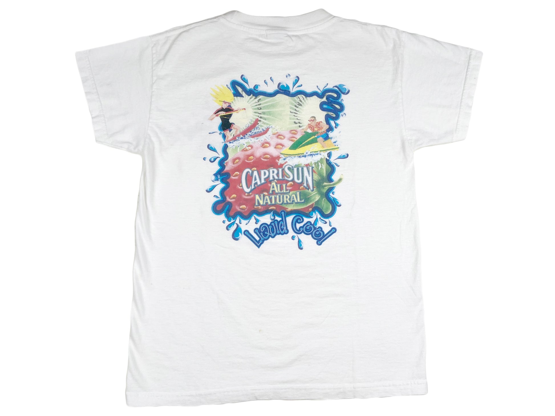 Vintage Capri Sun Liquid Cool White T-Shirt