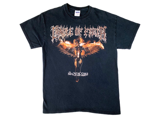 Vintage Cradle of Filth 'Manticore' Black T-Shirt band album promo 90s y2k black metal 
