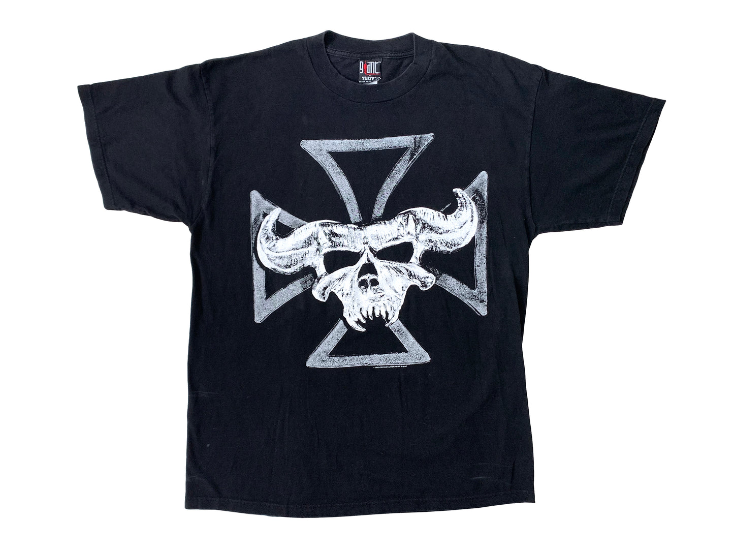 Vintage Danzig 'Thrall Demonsweatlive' Black T-Shirt Metal Misfits 90s y2k