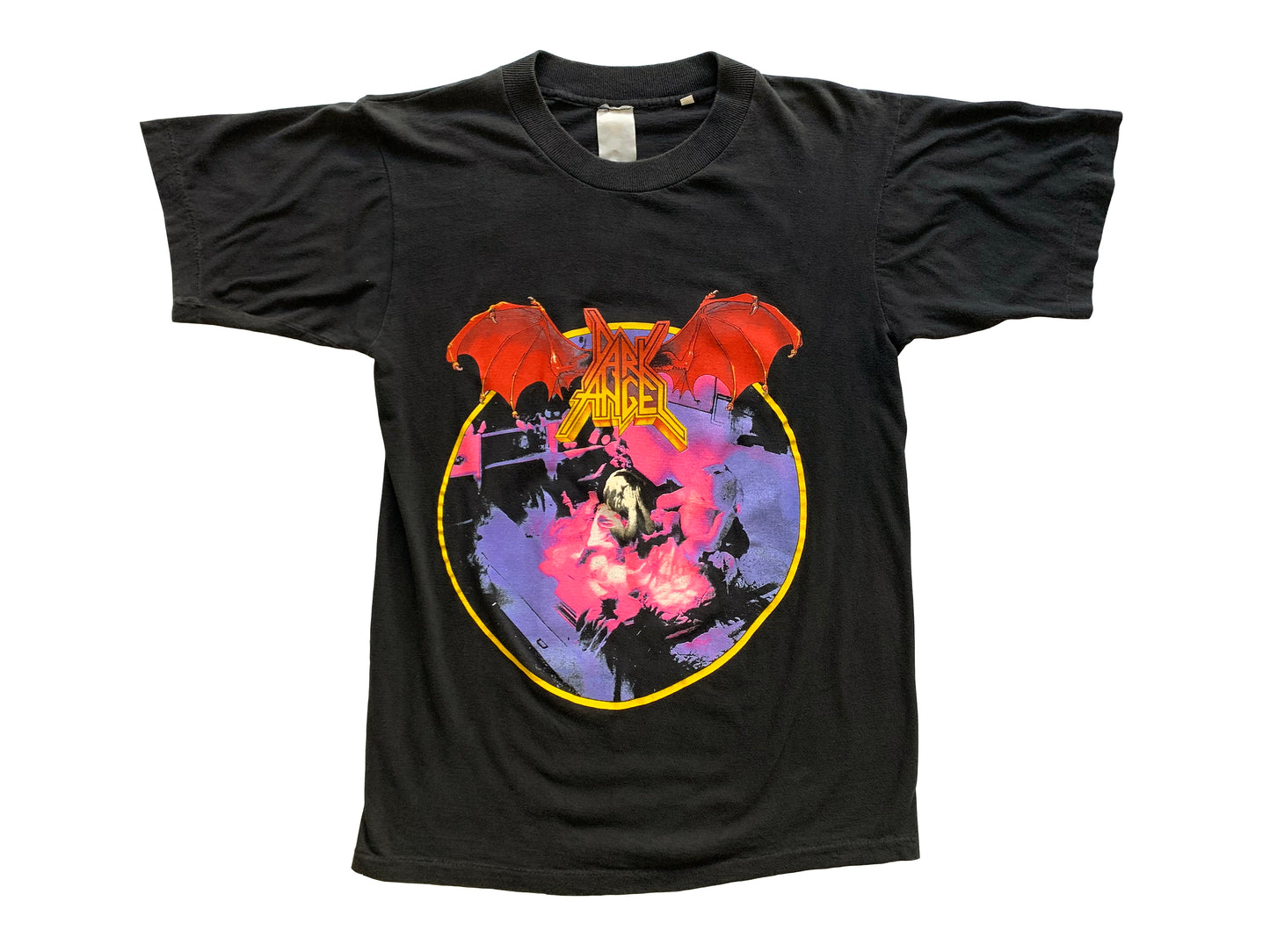 Vintage Dark Angel 'Leaving Scars' Black T-Shirt