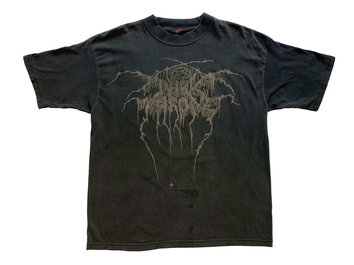 Vintage Darkthrone 'True Norwegian Black Metal' Black T-Shirt