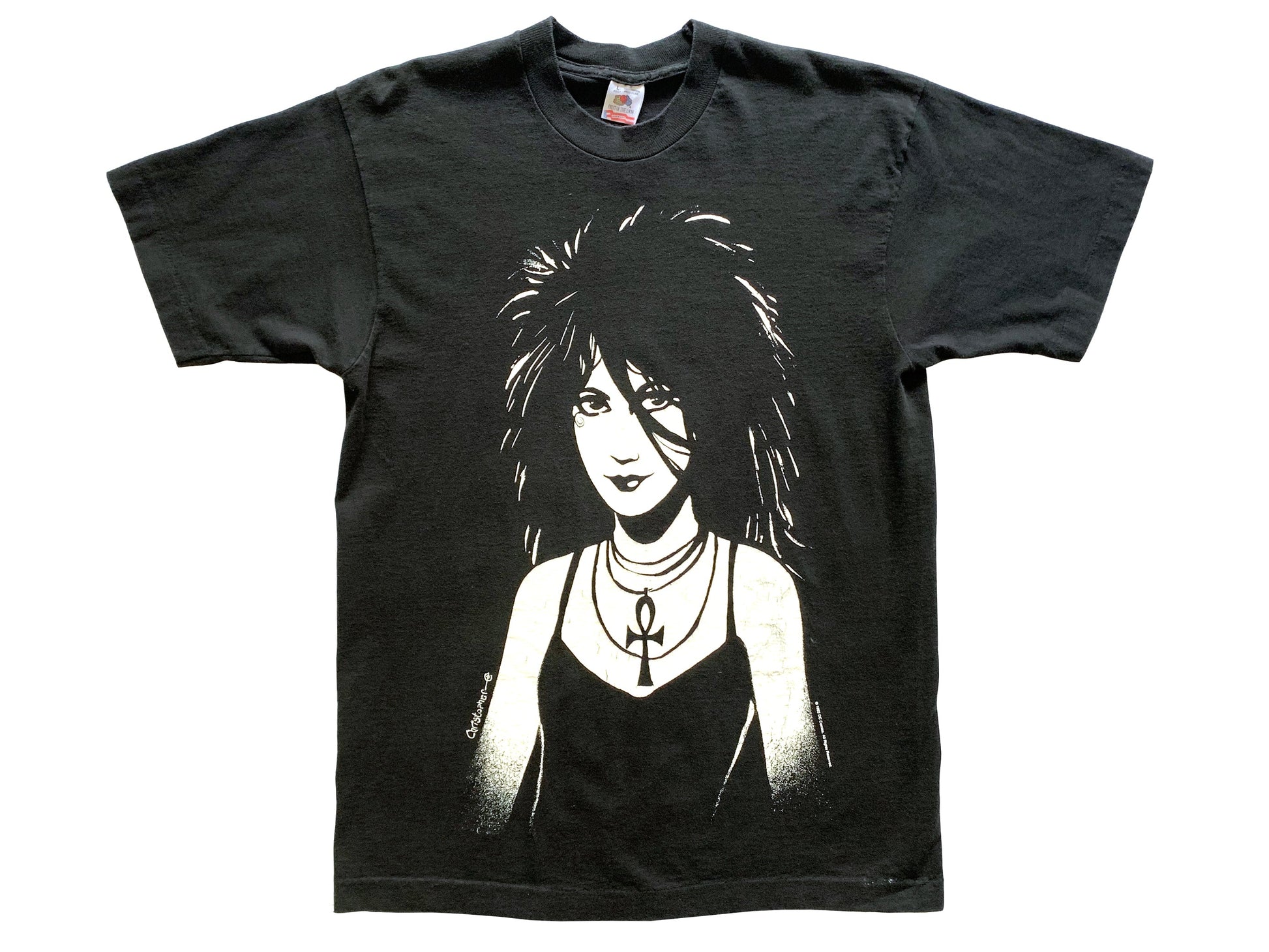 Vintage Death The Sandman 1993 Black T-Shirt Comics Comic Book 90s