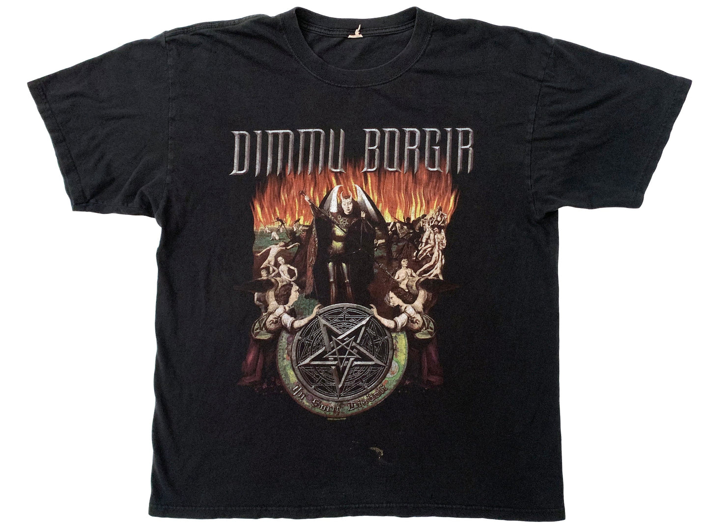 Vintage Dimmu Borgir 'In Sorte Diaboli' Black T-Shirt