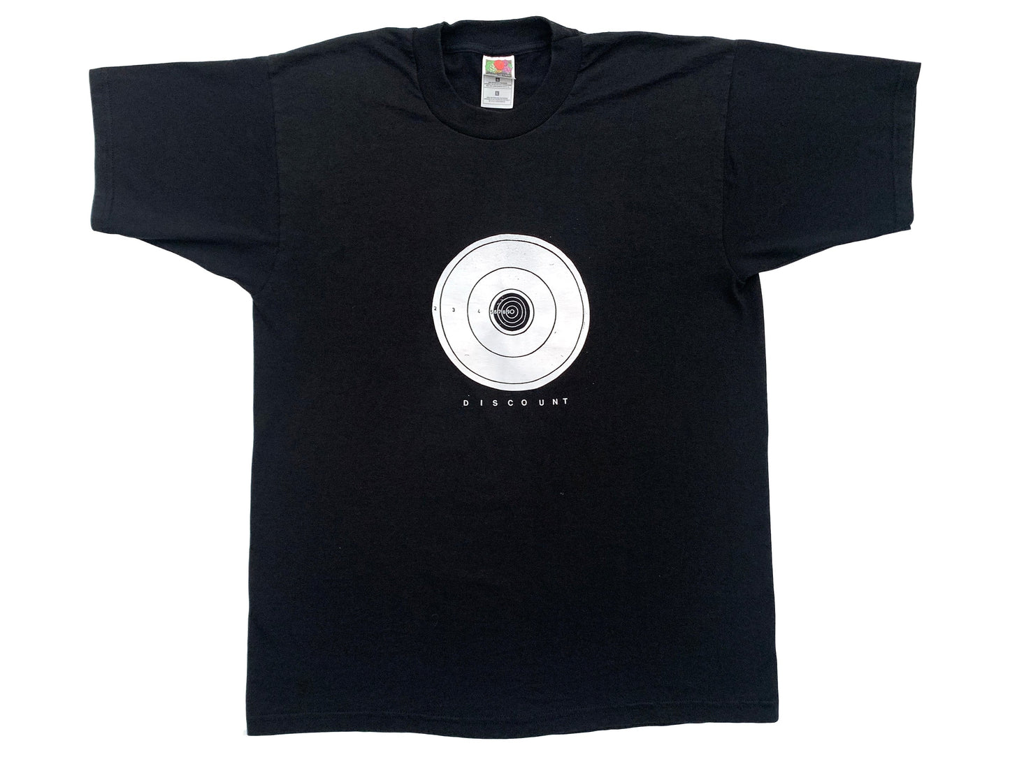 Vintage Discount Black T-Shirt Emo Hardcore Punk Rock