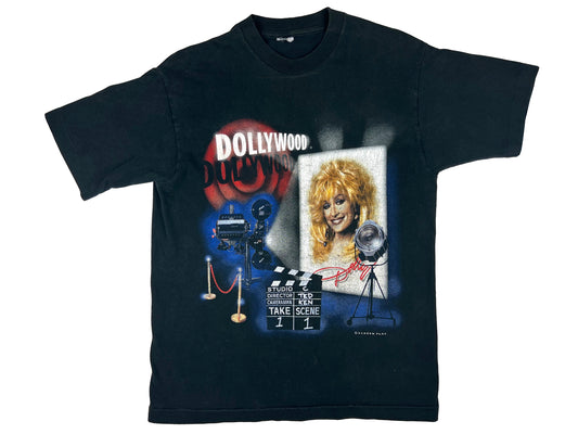 Vintage Dollywood Black T-Shirt
