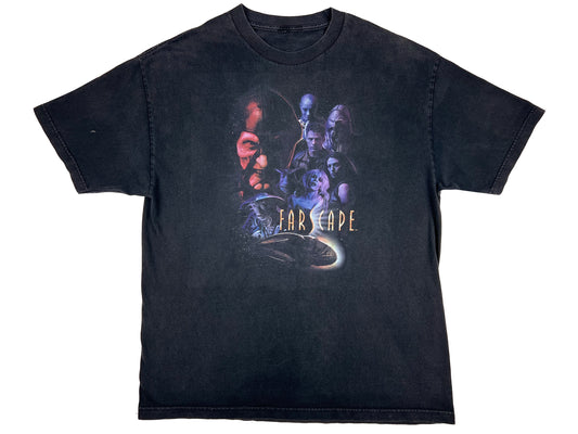 Vintage Farscape Black T-Shirt TV SHow 90s y2k 