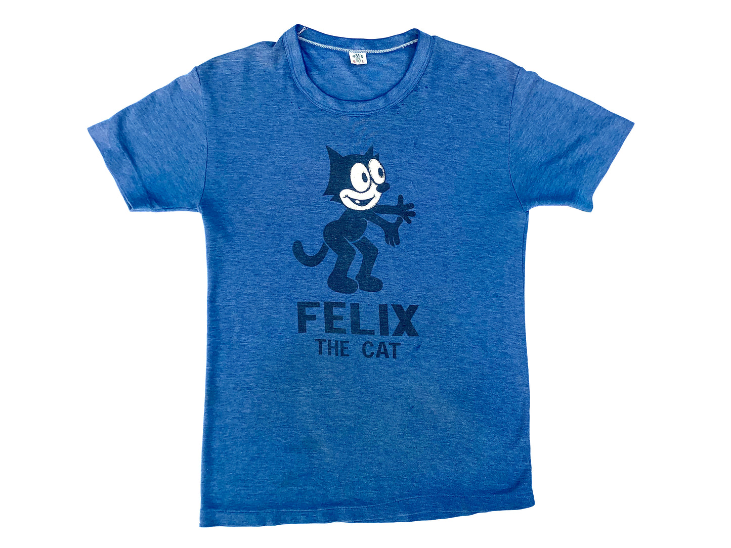 Vintage Felix The Cat Bootleg Blue T-Shirt