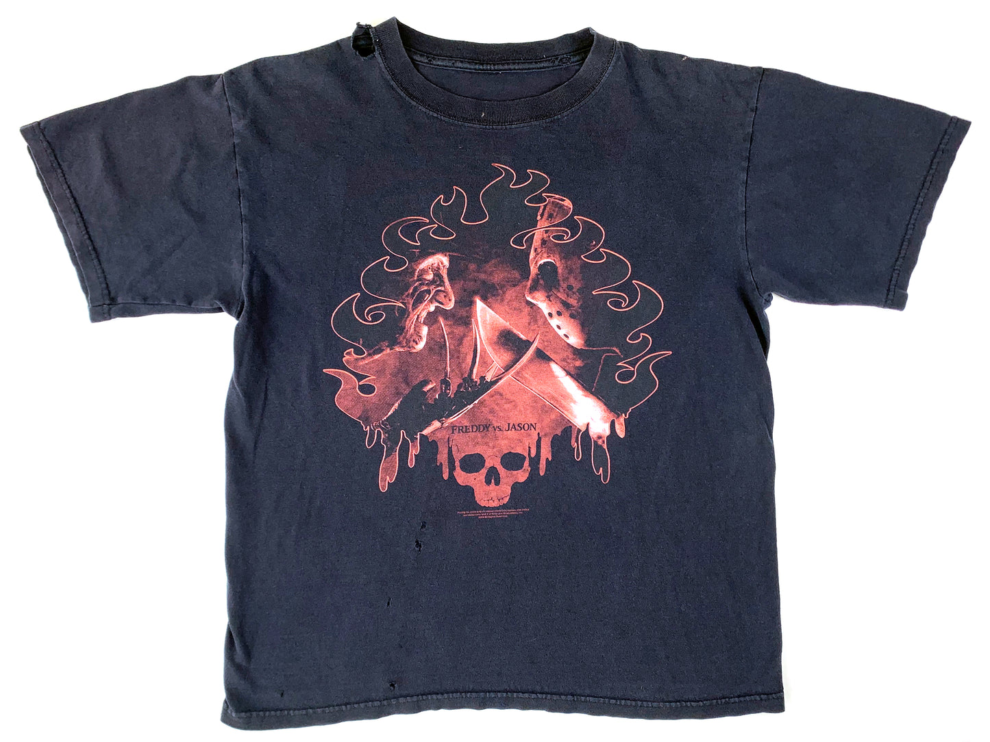 Vintage Freddy vs Jason Movie T-Shirt Horror y2k