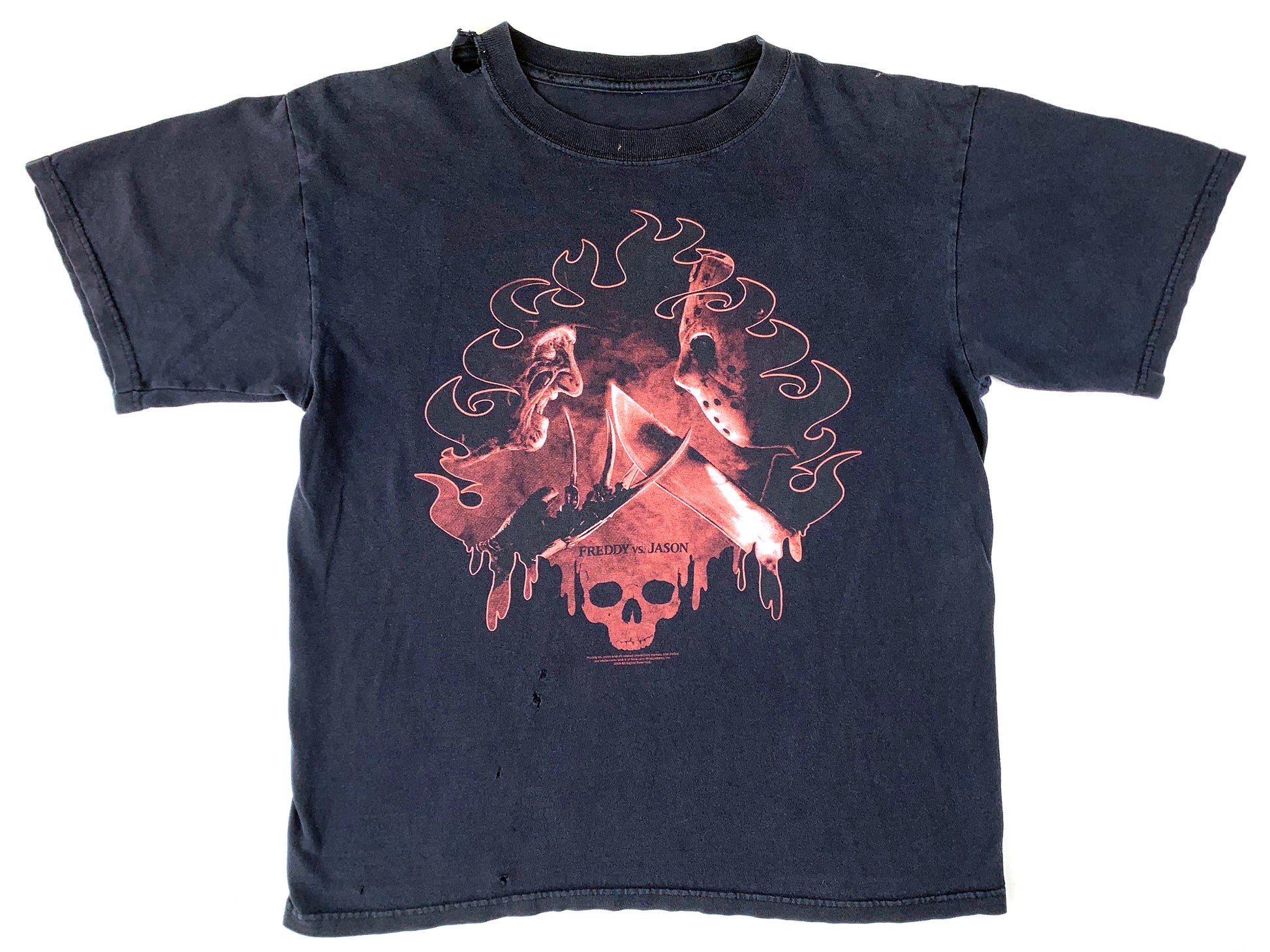 Vintage Freddy vs Jason Movie T-Shirt Horror y2k