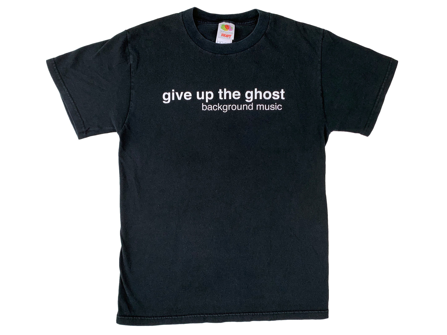 Vintage Give Up The Ghost Black T-Shirt Hard